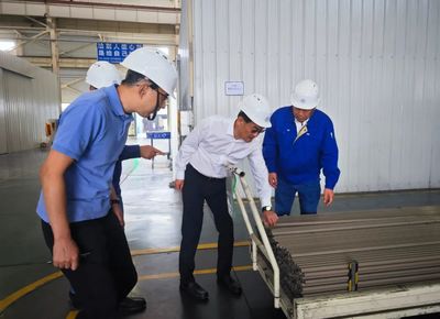 盧東磊帶隊到豪邁集團推進項目